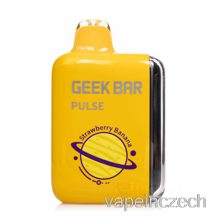 Geek Bar Pulse 15000 Jednorázový Jahodový Banánový Vape Bez Nikotinu
